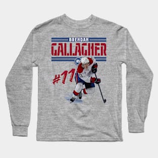 Brendan Gallagher Montreal Play Long Sleeve T-Shirt